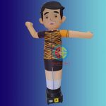 balon dancer tiger boy