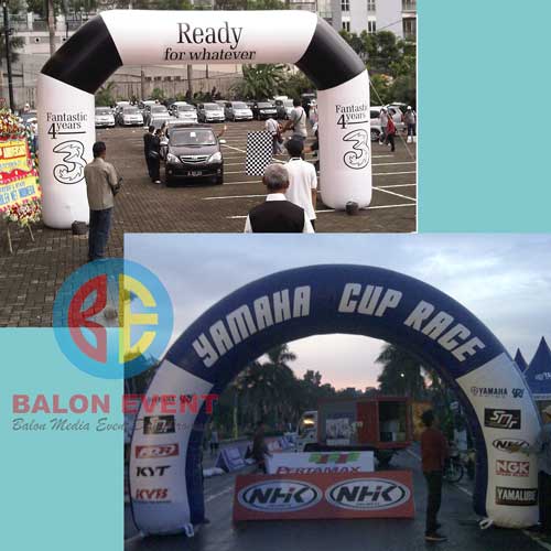 balon gate start-finish