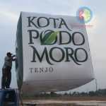 balon udara iklan kubus kota podomoro